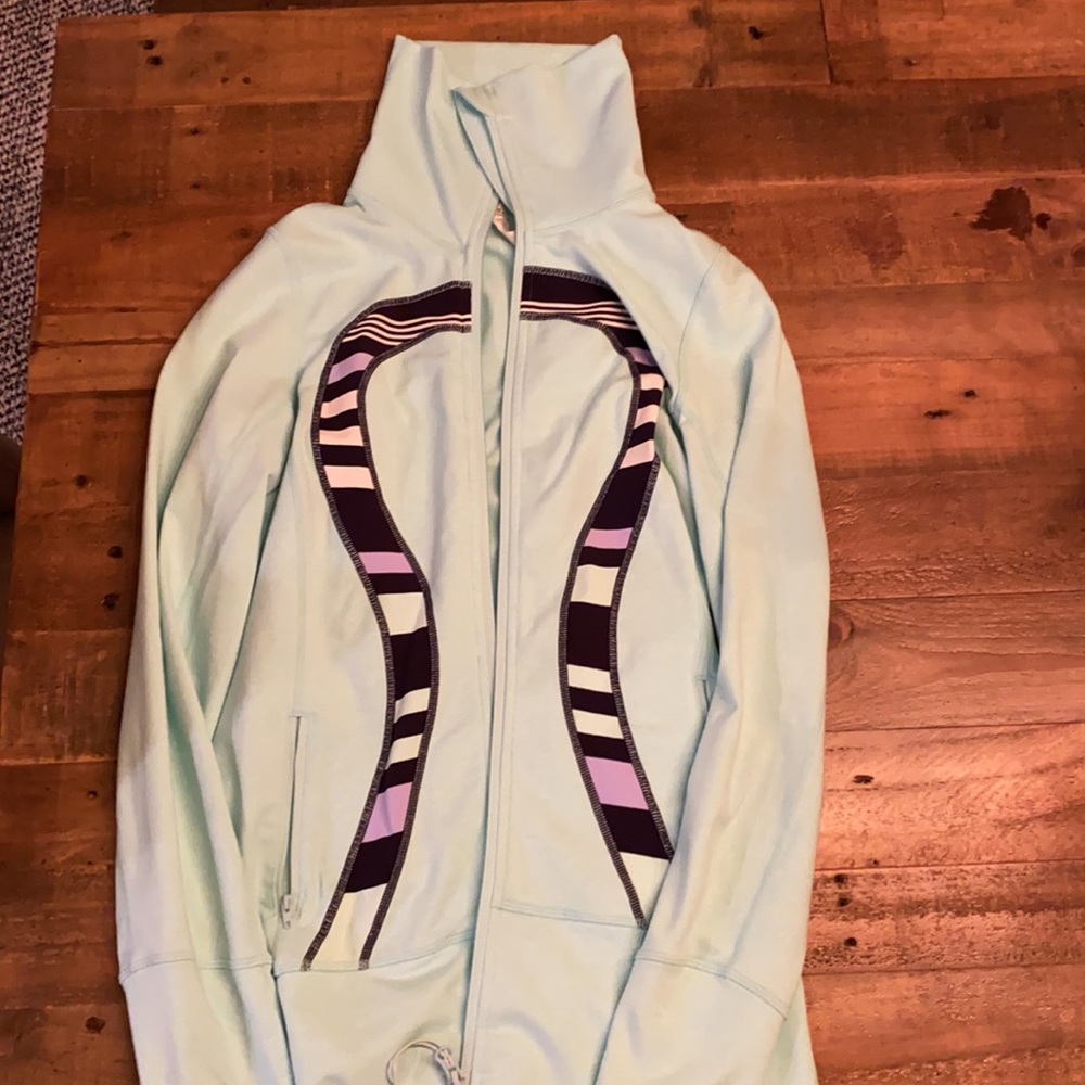 Lululemon high neck hoodie.